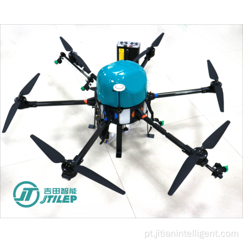 6-eixos 10L UAV Agricultural Drone Crop Sprayer